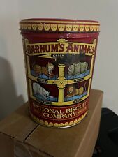 LATA DE LATA PARA COLECIONADORES DE ESTANHO BARNUM'S ANIMAL CRACKERS NATIONAL BISCUITS comprar usado  Enviando para Brazil