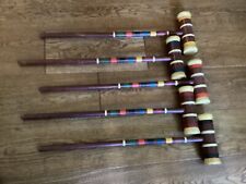 Croquet mallets set for sale  Shipping to Ireland