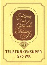 Telefunken super 975 gebraucht kaufen  Schönberg