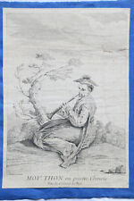 Usado, Mov Thon ou pastre chinois - Etienne Jeaurat (1699-1789 ) d'après  Watteau 1731 comprar usado  Enviando para Brazil