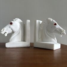 white bookends for sale  LEICESTER