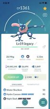 Greninja Legacy Hydro Cannon, Lv19 Pokemon Trade Go, 2 cargas, Pvp Pokémon Go segunda mano  Embacar hacia Argentina