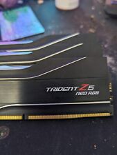 G.Skill Trident Ram Sticks Set(4X16) 64gig DDR5 -6000, used for sale  Shipping to South Africa