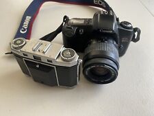 Câmera de Filme 35mm SLR Canon EOS Rebel G RebelG Pacote Zeiss ikon (2 Câmeras) comprar usado  Enviando para Brazil