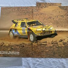 Poster peugeot 205 for sale  Shipping to Ireland