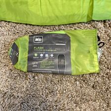 REI Co-Op Flash Insulated Air Pad Camp Mattress UL Backpacking Regular Green for sale  Shipping to South Africa