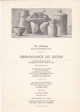 Menu ordre channe d'occasion  Reims