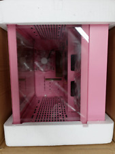 DIYPC ARGB-Q3-Pink USB3.0 Tempered Glass Micro ATX Gaming Case for sale  Shipping to South Africa