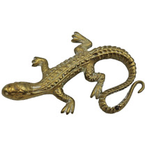 Vintage brass lizard d'occasion  Expédié en Belgium