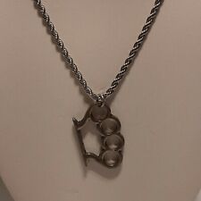 Brass knuckles pewter for sale  Osceola