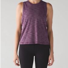 Used, Lululemon Cardio Squad Tank in Heathered Plum Size 12 EUC for sale  Shipping to South Africa