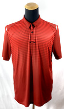 Usado, Camisa polo masculina Oakley vermelha manga curta gola casual uso ventilado GG comprar usado  Enviando para Brazil
