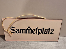 Finesse blechschild sammelplat gebraucht kaufen  Königsbrunn