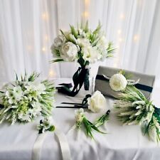 White wedding bouquet for sale  BLACKPOOL