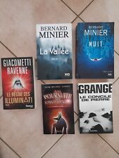Lot livres thrillers d'occasion  Rambouillet
