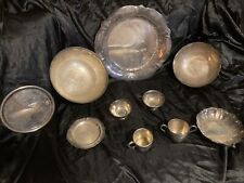 silver serving plates for sale  Clearwater