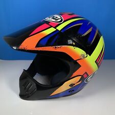 Arai MX / a Motor Cross Off-Road Helmet Size XL Old School Vintage Bright Color for sale  Shipping to South Africa