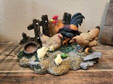 Decoração temática de galinha, galo, galo e galinha de celeiro comprar usado  Enviando para Brazil