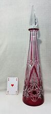 Baccarat wine decanter d'occasion  Gennevilliers