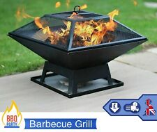 Square fire pit for sale  Shipping to Ireland