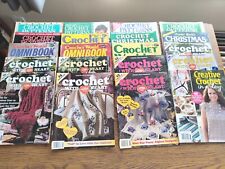 Lot crochet magazines for sale  Jackson