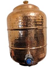 Usado, Dispensador de agua de cobre martillado a mano cobre puro grifo moderno 1 galón segunda mano  Embacar hacia Argentina