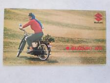 SUZUKI 50cc M15 M15D Motorcycle Sales Brochure 1964 #XA764500 for sale  Shipping to South Africa