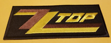 "Parche bordado ZZ TOP BAND envío mundial 2X4,75" segunda mano  Embacar hacia Argentina