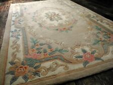 beige rug large wool for sale  KNIGHTON