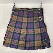 Scottish Kilt Mens Size 36 Green Blue RMF03-CAP for sale  Shipping to South Africa