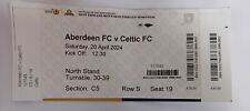 Aberdeen celtic scottish for sale  ABERDEEN