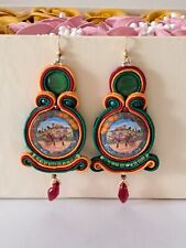 Orecchini soutache con usato  Aci Sant Antonio