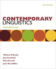Contemporary linguistics paper for sale  Mishawaka