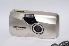 4x Camera Siver Black Safari Olympus Mju II AF Sprzedawany AS-IS na sprzedaż  PL