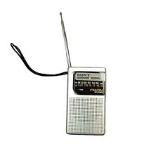 Rádio de bolso portátil Sony ICF-S10MK2 FM - AM com alto-falante prata raro TESTADO, usado comprar usado  Enviando para Brazil