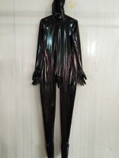 Latex Rubber Gummi Catsuit Tights Ganzanzig Black Tights hood Gloves Sock S-XXL for sale  Shipping to Ireland