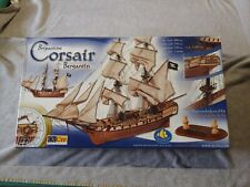 Occre Brigantine Corsair Ref 13600 1:80 Scale Model Ship, used for sale  Shipping to South Africa