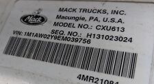 2014 mack truck for sale  Cedar Rapids