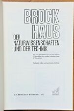Brockhaus naturwissenschaften  gebraucht kaufen  München