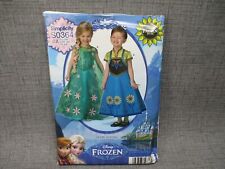 Vestido Disney Frozen Anna Elsa Costura Padrão Meninas 3 - 8 Simplicidade 0364 comprar usado  Enviando para Brazil