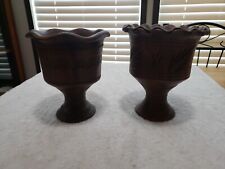 2 vasos de flores vintage de cerâmica com base Stim feitos no México  comprar usado  Enviando para Brazil