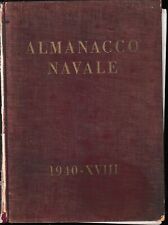 Almanacco navale 1940 usato  Italia