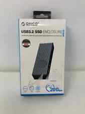 Used, ORICO 20Gbps M.2 NVMe SSD Enclosure USB3.2 Gen2x2 Type-C to NVME PCI-E M-Key 2TB for sale  Shipping to South Africa
