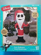 Disney Nightmare Before Christmas Jack Skellington Airplown Inflable Santa 4FT segunda mano  Embacar hacia Argentina