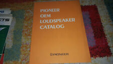 Catalogo pioneer loudspeaker usato  Virle Piemonte