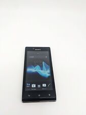 Używany, Sony Xperia J ST26i 4GB Czarny Smartphone WYŚWIETLACZ WYPALONY S0137 na sprzedaż  Wysyłka do Poland