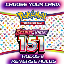 ¡Elige una tarjeta! Pokémon Escarlata y Violeta 151 Singles - HOLO/REV.HOLO y EX!, usado segunda mano  Embacar hacia Mexico