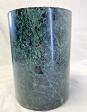 Marble vase green for sale  Collegeville