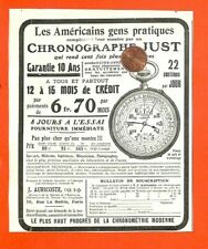 Paris chronograph just d'occasion  Expédié en Belgium