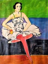 MATISSE PINTADO A MANO AL ÓLEO DESPUÉS Bailarina de ballet c1927 #Regalo único Exclusivo Arte de pared, usado segunda mano  Embacar hacia Argentina